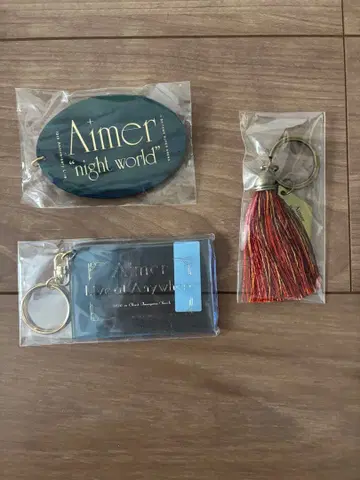 Aimer night world 태슬 키링