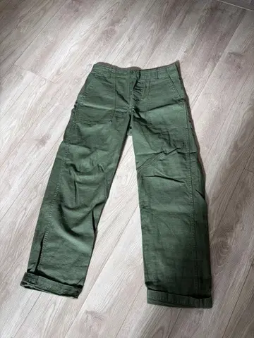 오어슬로우 데님 카키