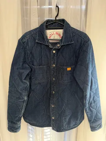 NATAL DESIGN 네이탈 디자인 데님 퀼티드 셔츠 M