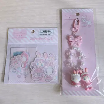 산리오 메조피아노 키링 스티커