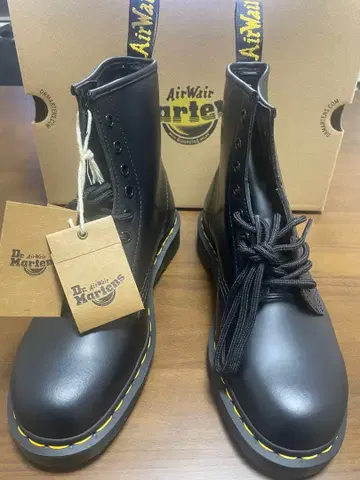 Dr. Martens 1460 블랙 부츠 UK6 25.0cm