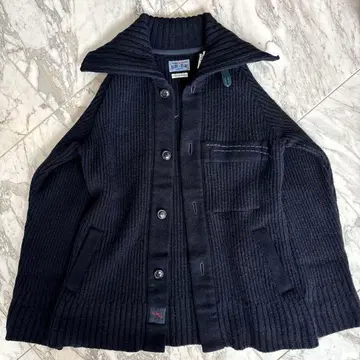 BLUE BLUE JAPAN 네이비 가디건