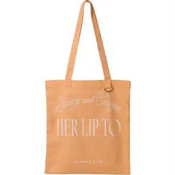 Herlipto ice cream 토트백 아이스크림 오렌지