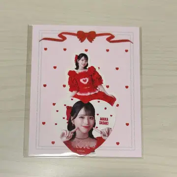 =LOVE 이코라브 사사키 마이카 스티커 토쿠베츄