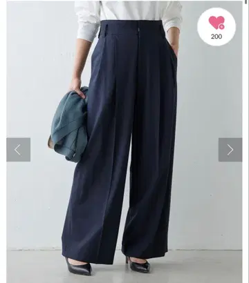 개럴개런트 턱 와이드 팬츠