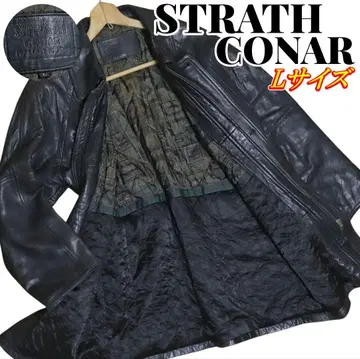 STRATH CONAR 스트라스코너 양가죽 충전솜 가죽 자켓 L 사이즈