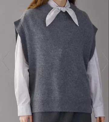 Bshop 별주 ADAWAS 캐시미어 블렌드 니트 베스트