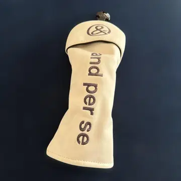and per se 페어웨이 우드용 골프헤드커버 아이보리