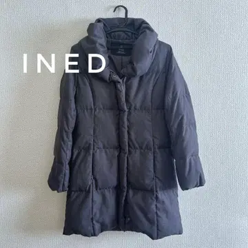 INED 이네드 그레이 다운 자켓 사이즈 7