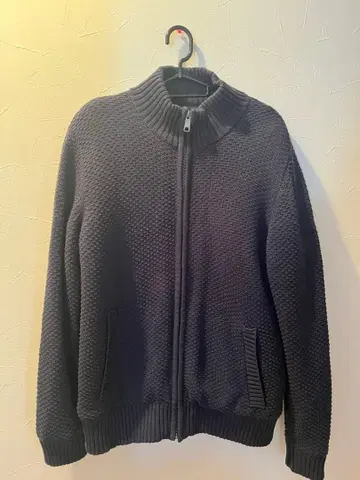 다크 그레이 집업 점퍼