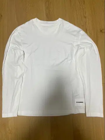 JIL SANDER+ 화이트 긴팔 셔츠