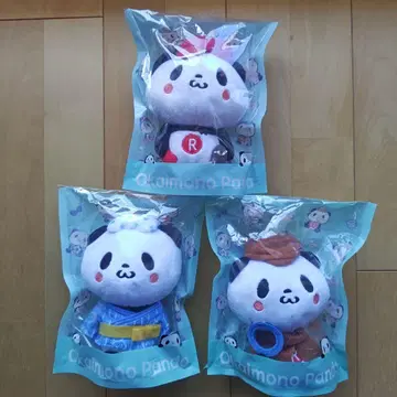 쇼핑 팬더 라쿠텐 팬더 봉제 인형 3종 세트