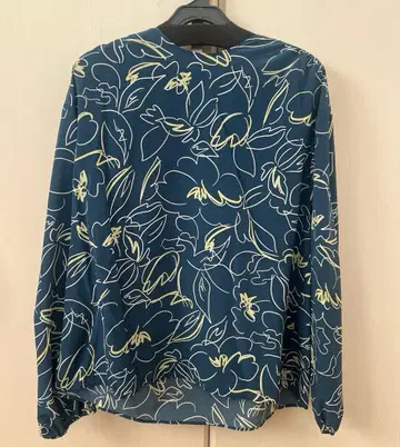 Tomorrowland 꽃무늬 블라우스 블루그린 36