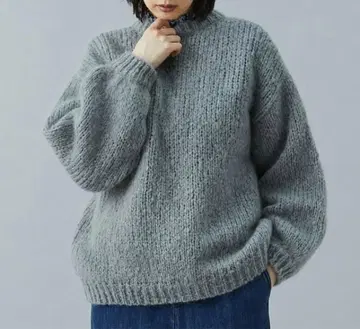 adieu tristesse AMYRIS 모헤어 빅 슬리브 가디건