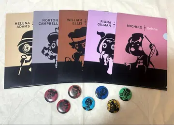 제5인격 IdentityV 한정판 클리어 파일 5종 캔뱃지 7종 세트