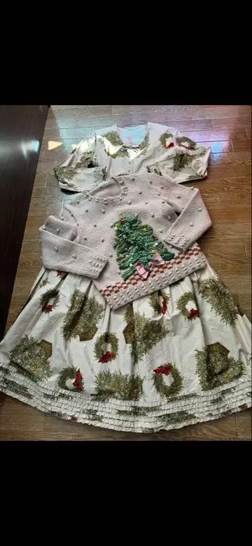 카네코 이사오 크리스마스 트리 원피스