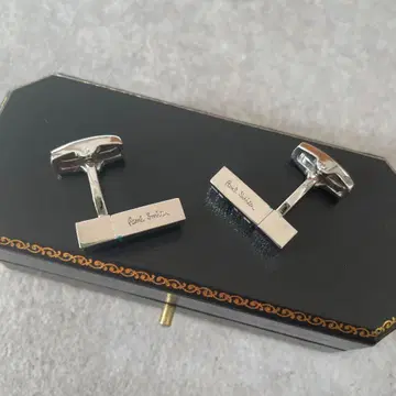 [새상품급] paul smith 실버 체인지 커프 링크스 회전 4way