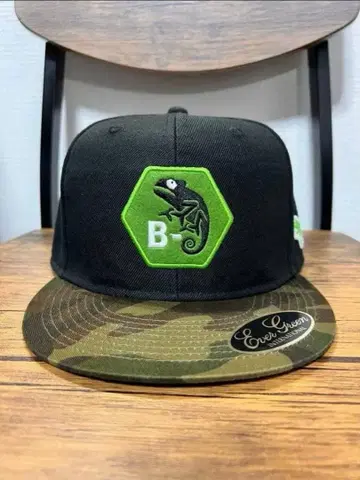 EverGreen 카멜레온 자수 캡