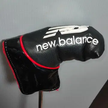뉴발란스 퍼터 커버 블랙 핑형 벨크로 테이프
