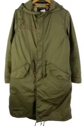 ALPHA INDUSTLIES 모즈 코트 m-51 후드 부착