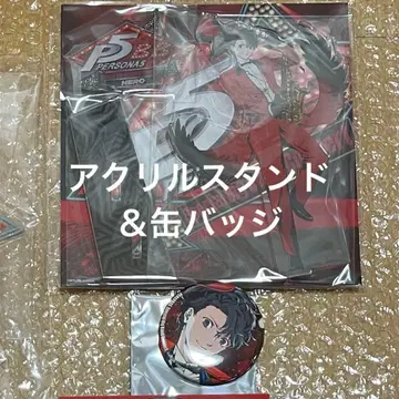 주인공 캔뱃지 & 아크릴 스탠드 페르소나 5R 빅밴드 콘서트 아마미야 렌