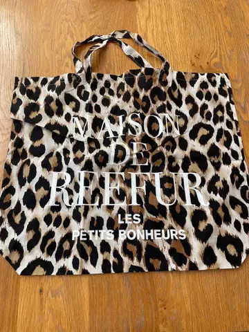 MAISON DE REEFUR 레오파드 무늬 에코백