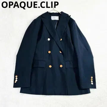 728 OPAQUE.CLIP 네이비 더블 브레스트 자켓 골드 버튼 LL