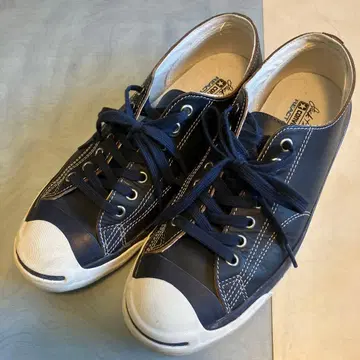 CONVERSE REACT 잭퍼셀 크롬엑셀 가죽 네이비