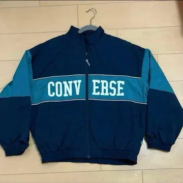 CONVERSE 스포츠 자켓 네이비/터콰이즈