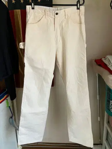 Dickies 디키즈 화이트 카펜터 팬츠 페인터 팬츠