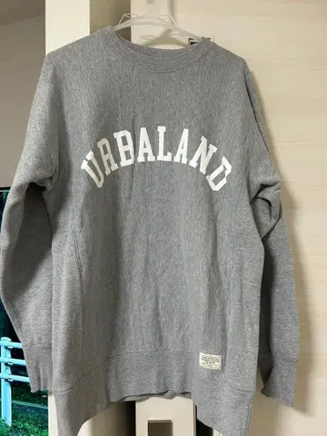 URBALAND 그레이 크루넥 트레이닝복
