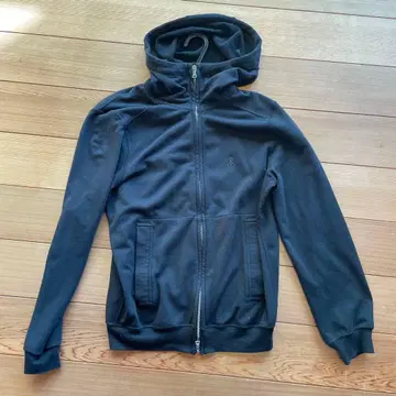 SOPHNET. 블랙 후드 부착 후드티 H 사이즈