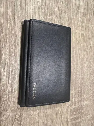 Paul Smith 블랙 가죽 카드 케이스