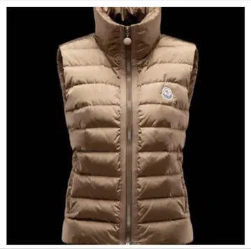 MONCLER 올리브 그린 다운 베스트