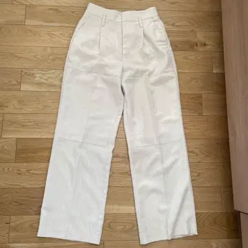 퍼블릭 도쿄 더블니 와이드 스트레이트 팬츠