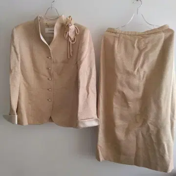 LAPINE ROUGE 이탈리아제 원단 셋업 실크 울 LL