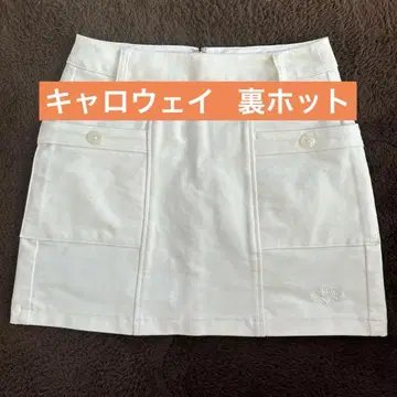 Callaway 골프 스커트 화이트 8WAY 스트레치 (시착만 한 상품)