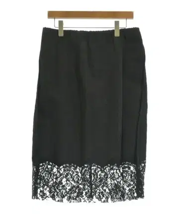 MM6 미디 스커트 여성용