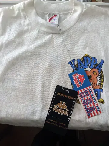 Kappa 90s jerzeez 컬러풀 아트 T셔츠 M 사이즈