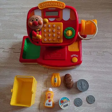 가게에서 쇼핑 스캔으로 삑삑! 호빵맨 계산대