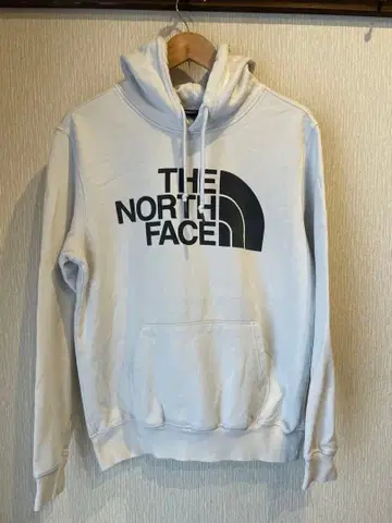 THE NORTH FACE 화이트 후드 부착 후드티