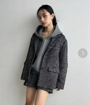 snidel 오버사이즈 바리에 자켓