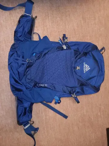 그레고리 ZULU30 레인 커버 포함