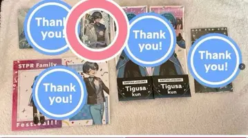 앰프턱컬러즈 치구사군 13개 굿즈 묶음 판매