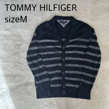 [ 새상품급 ] TOMMY HILFIGER 스트라이프 가디건 M