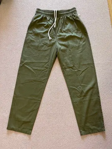 Cook man 쿠쿠맨 셰프 팬츠 카키 남성용 L 사이즈