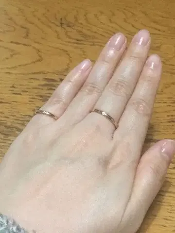 골드링 2세트 다이아몬드 컷