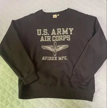 아비렉스 AVIREX U.S. 트레이닝복 맨투맨 사이즈 L