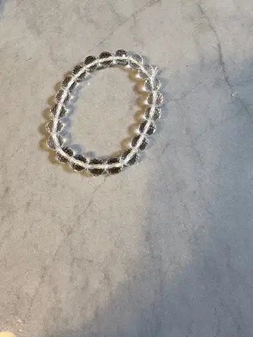 천연 수정 팔찌