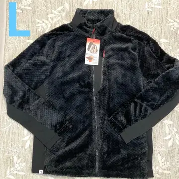 새상품 워크맨 플리스 L 사이즈 블랙 다이아 플리스 안감 알루미늄 자켓